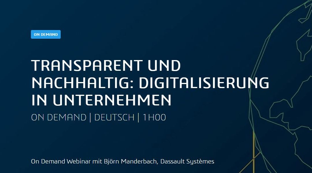 Dassault On Demand Webinar: Digitalisierung in Unternehmen